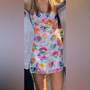 Super fun sequin evening dress!